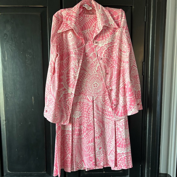 Vintage 60s Mod Drop Waist Sleeveless Dress. Fits size S-M, 6-10 - Picture 3 of 7